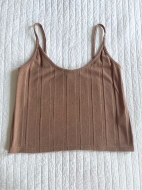 Madewell Ribbed Sweater-Knit Anytime Cami Top